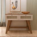 Aparador Trama na cor Cinamomo C / Off White