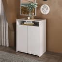 Balcão 2 Portas Cool na cor Branco