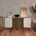 Buffet Elegance na cor Off White C / Pinho