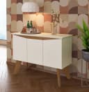 Buffet Oásis na cor Cinamomo C / Off White