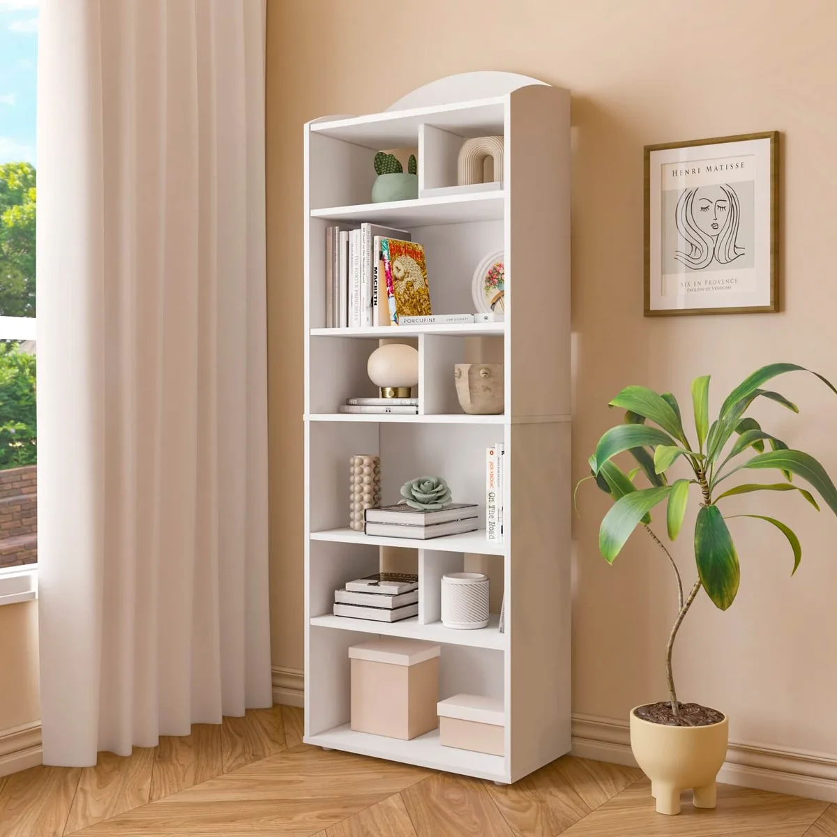 Estante Arco - Branco - Móveis Curitiba | Moveirama