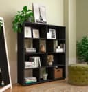 Estante Book na cor Preto