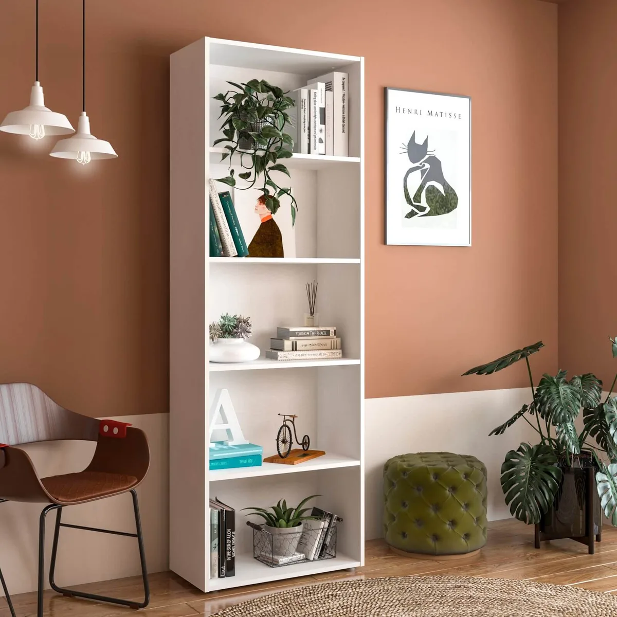 Estante Multy - Branco - Móveis Curitiba | Moveirama