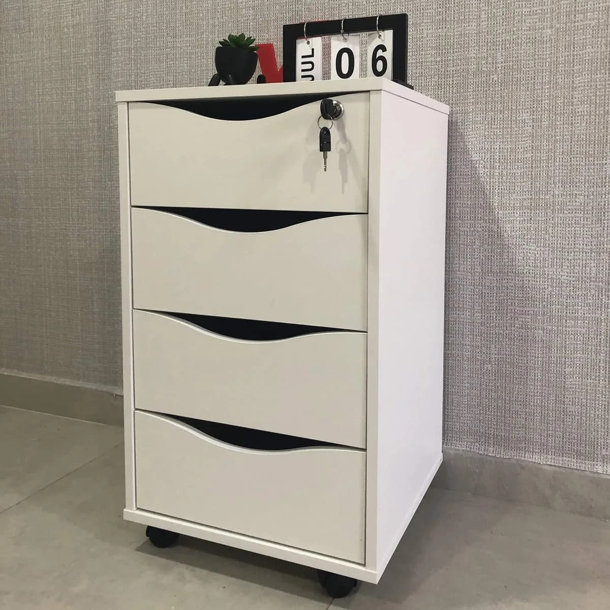 Gaveteiro Bit - Branco