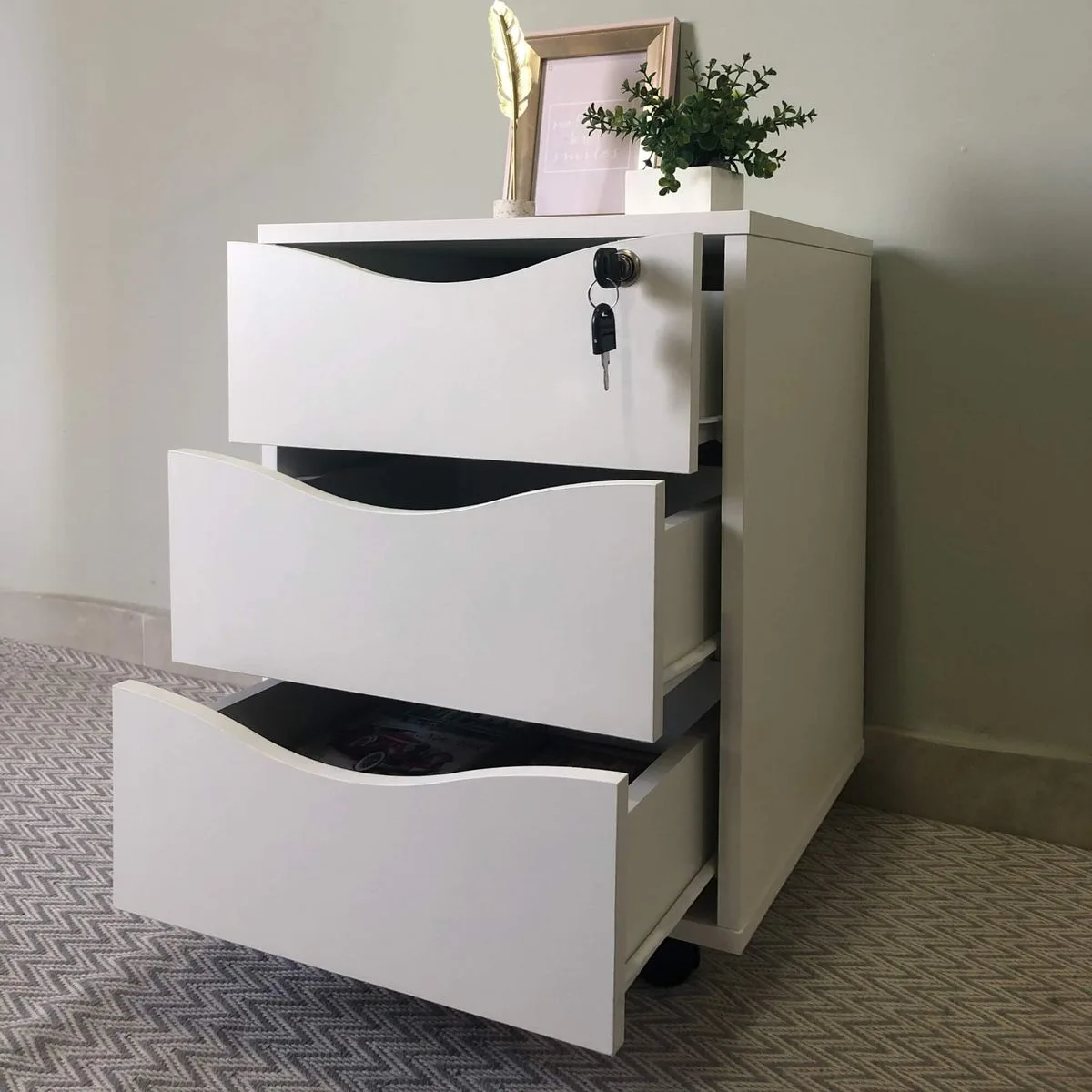 Gaveteiro Face - Branco