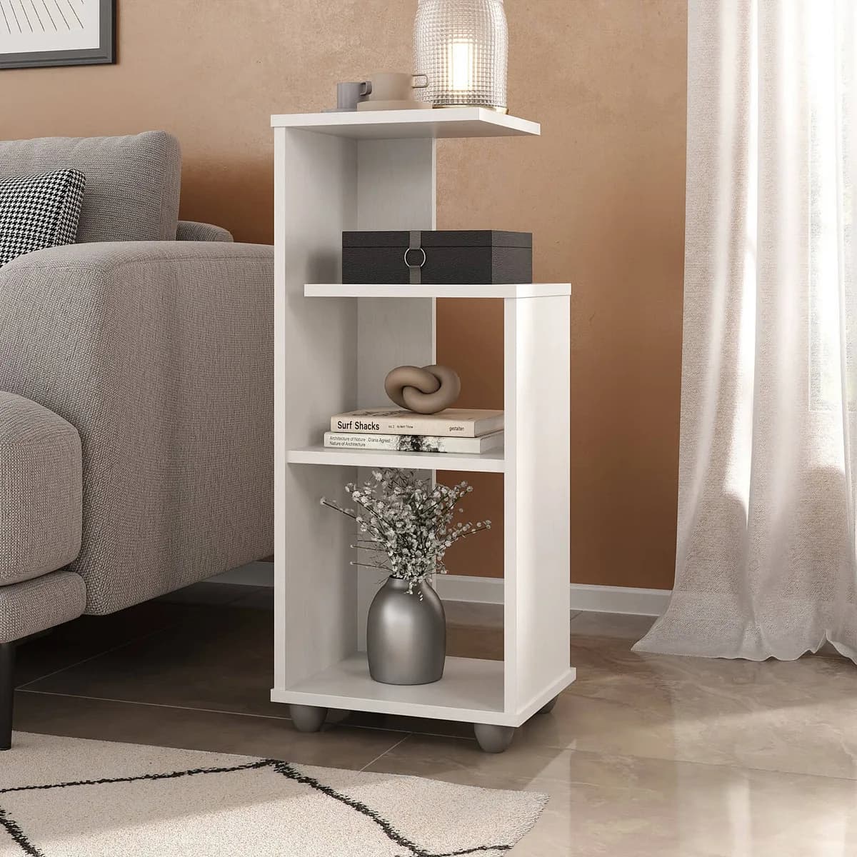 Mesa de Apoio Bis - Branco - Móveis Curitiba | Moveirama