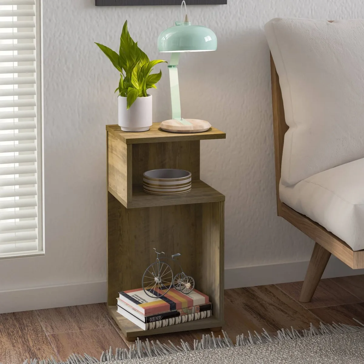 Mesa de Apoio Toy - Pinho - Móveis Curitiba | Moveirama