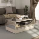 Mesa de Centro Detroit na cor Off White