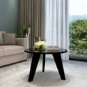 Mesa de Centro Espanha na cor Preto