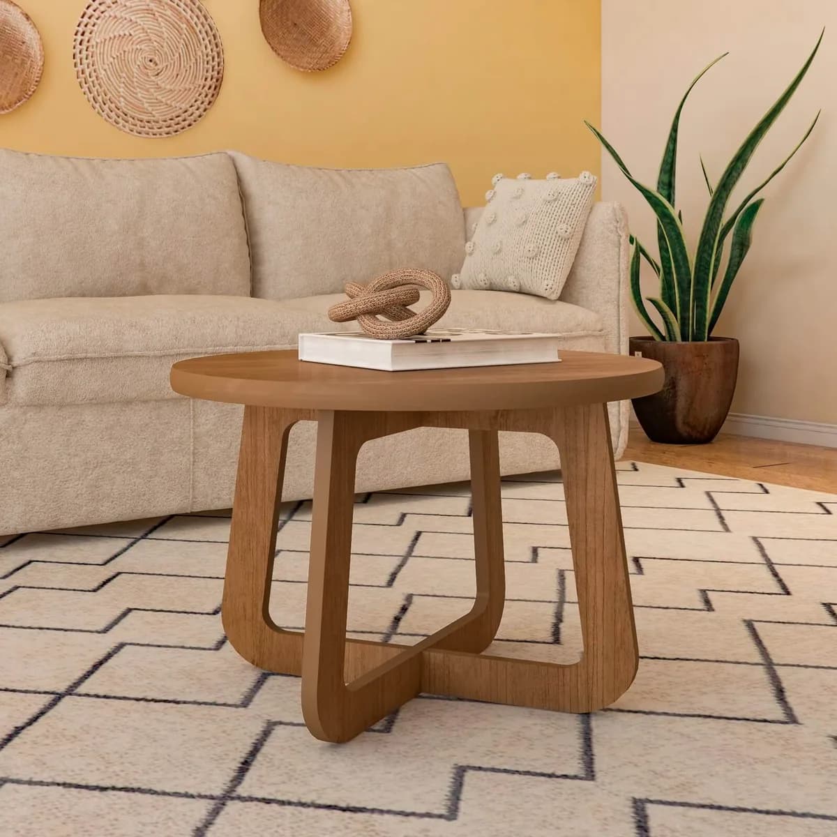 Mesa de Centro Jasmin - Cinamomo - Móveis Curitiba | Moveirama