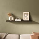 Prateleira Tamburato 900 na cor Preto